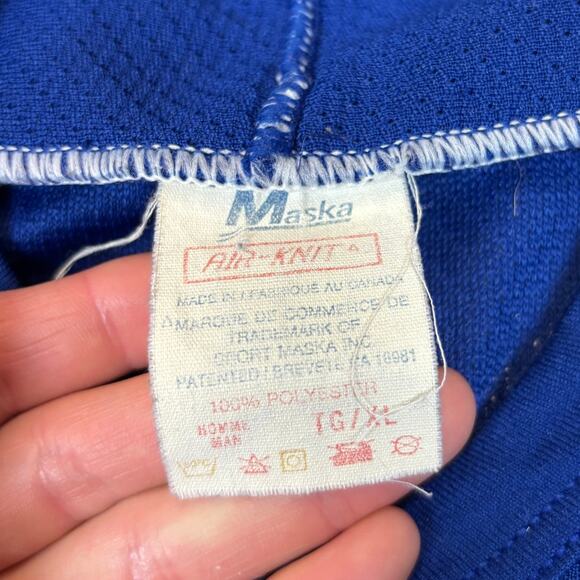 Vintage Toronto Maple Leafs Moranov 72 Hockey Jersey XL Maska NHL - Picture 5 of 13